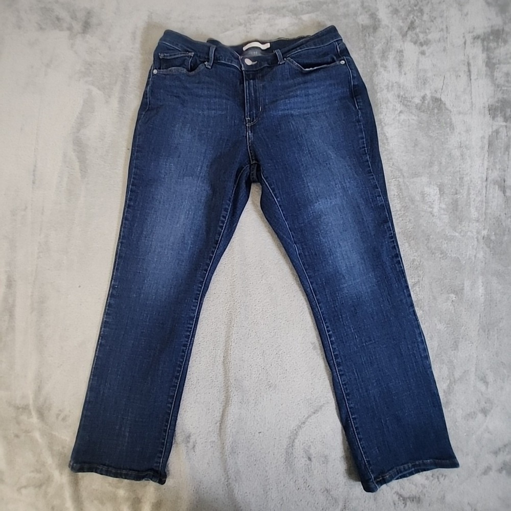 Levis Jeans Womens‎ 32x25 Blue Classic Straight Fit Classicore Normcore Casual